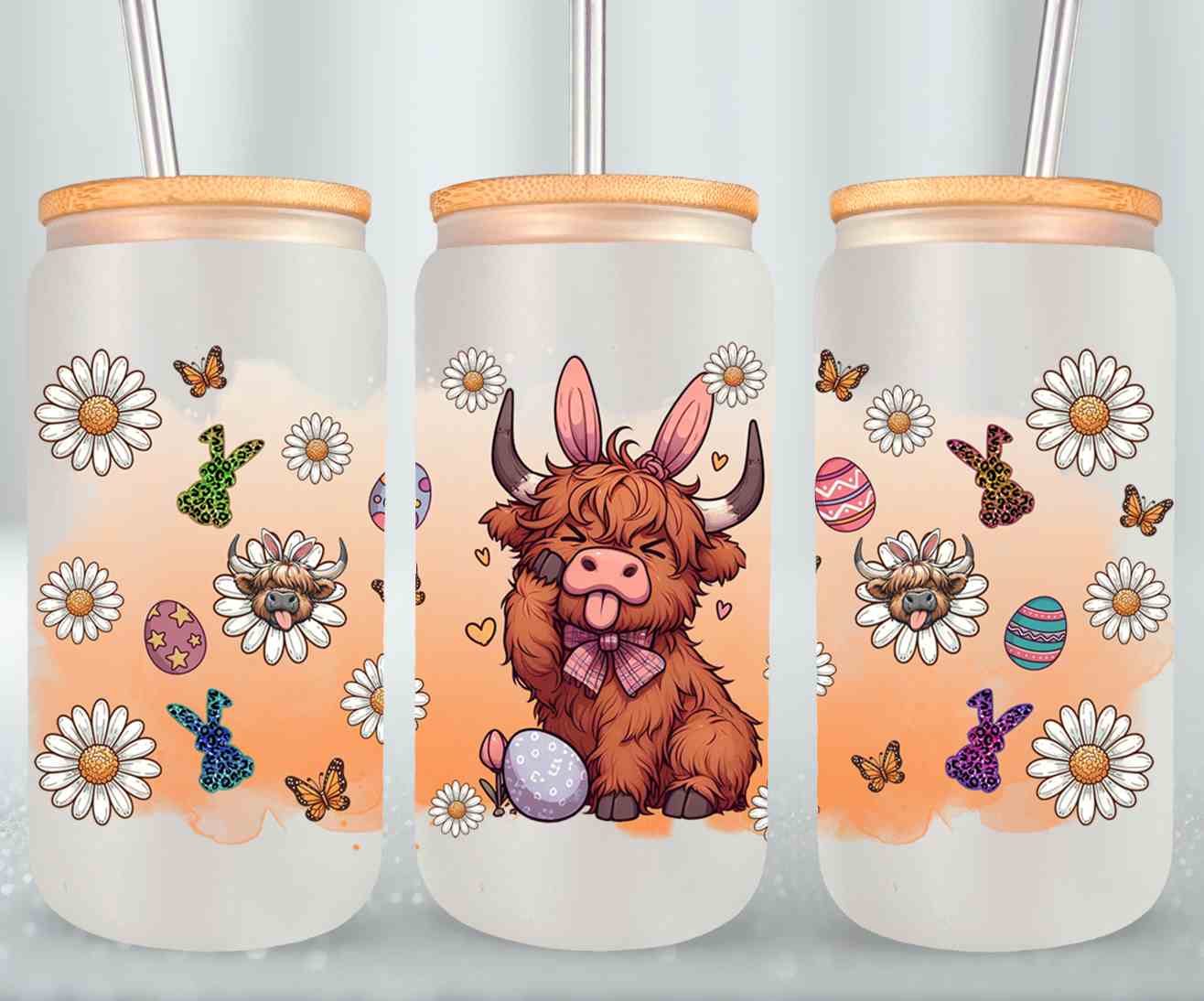 Highland Cow Easter-10373